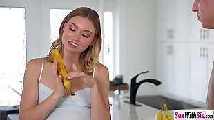 Your banana is so enormous and succulent stepbro so let teenage Emma Sirus fellate it and please you